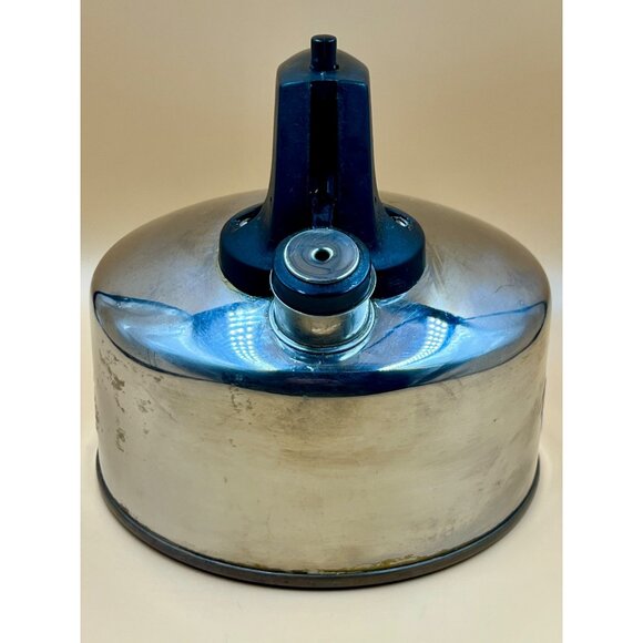 Paul Revere Ware 1801 Copper Bottom 1 Qt. Stainless Steel Whistling Tea Kettle - Picture 5 of 7